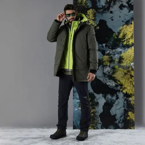 MAN PARKA FIX HOOD