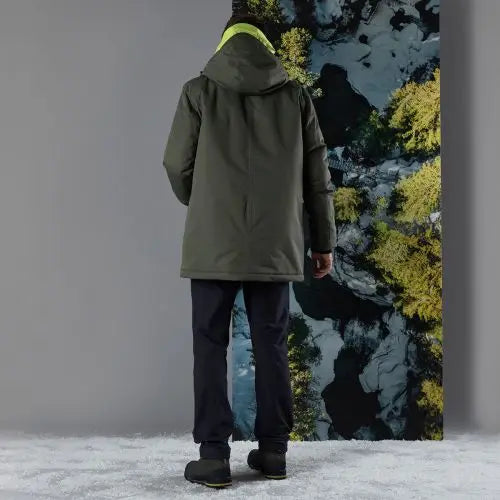 MAN PARKA FIX HOOD