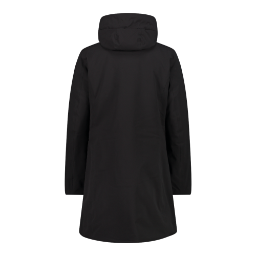 WOMAN COAT FIX HOOD