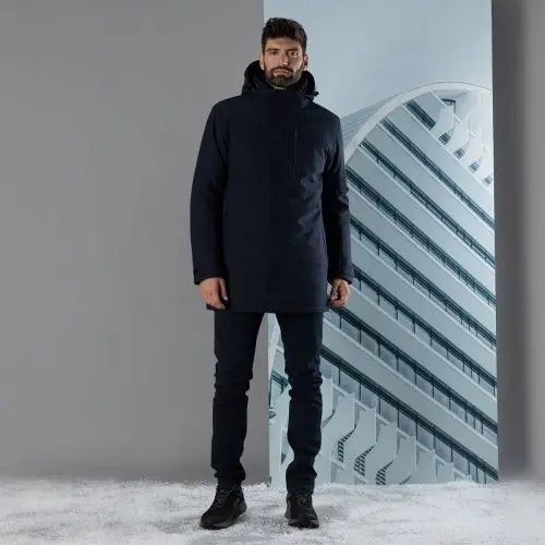 MAN PARKA SNAPS HOOD