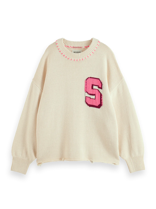 VARSITY OVERSIZED PU