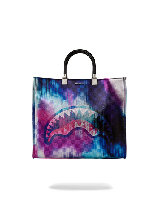 TYE CHECK TOTE