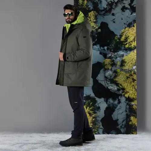 MAN PARKA FIX HOOD