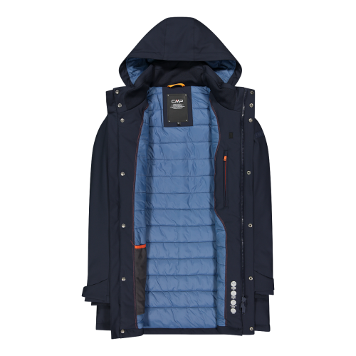 MAN PARKA SNAPS HOOD