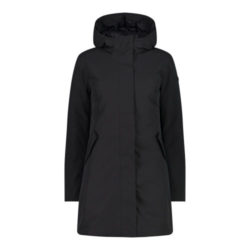 WOMAN PARKA FIX HOOD