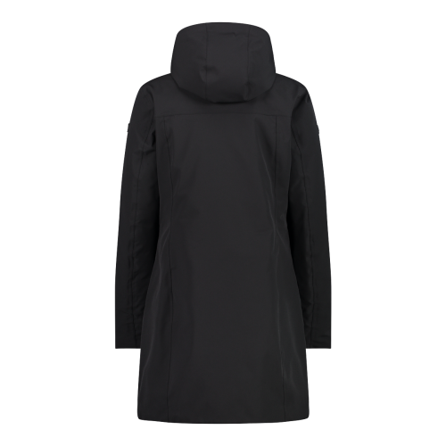 WOMAN PARKA FIX HOOD