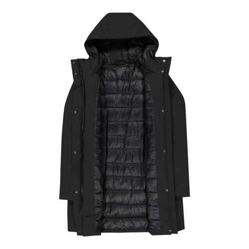 WOMAN PARKA FIX HOOD